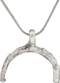 VIKING LUNAR PENDANT NECKLACE, 800-1050 AD - The History Gift Store