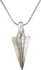 PARTHIAN BRONZE ARROWHEAD PENDANT NECKLACE, 247 BC-224 AD - Fagan Arms