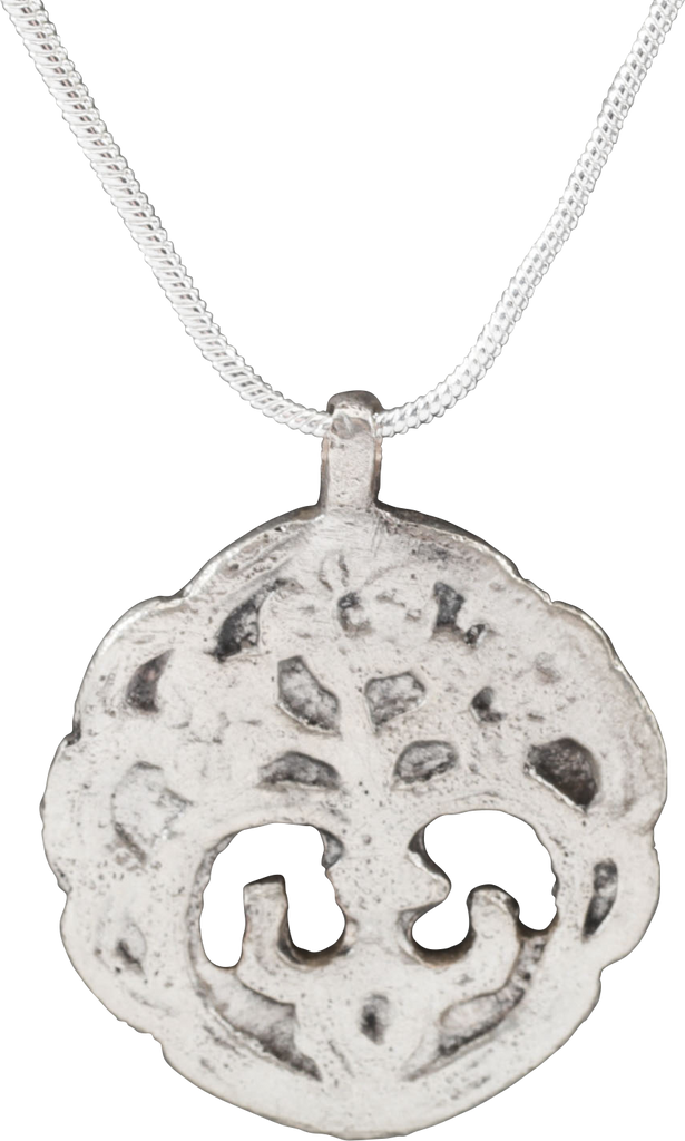 ROMAN SILVER TREE OF LIFE AMULET - The History Gift Store