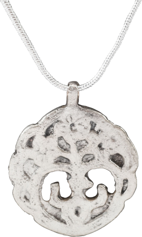 ROMAN SILVER TREE OF LIFE AMULET - The History Gift Store