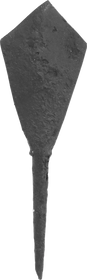 RARE VARIATION VIKING TANGED ARROWHEAD, 850-1000 AD - Fagan Arms