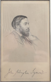 ORIGINAL ENGLISH LITHOGRAPH, John Addington Symonds - The History Gift Store