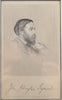 ORIGINAL ENGLISH LITHOGRAPH, John Addington Symonds - The History Gift Store