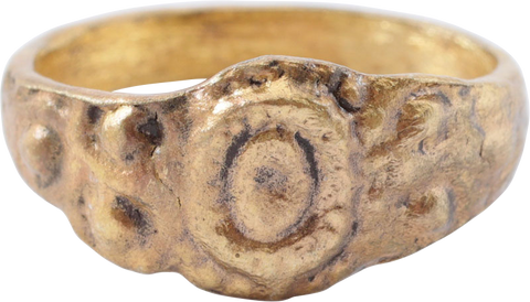 EUROPEAN BETROTHAL RING, 16TH-17TH CENTURY, SIZE 6 1/4 - The History Gift Store