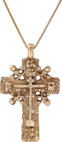 SPECTACULAR EASTERN EUROPEAN CROSS, 15TH-17TH CENTURY - Fagan Arms