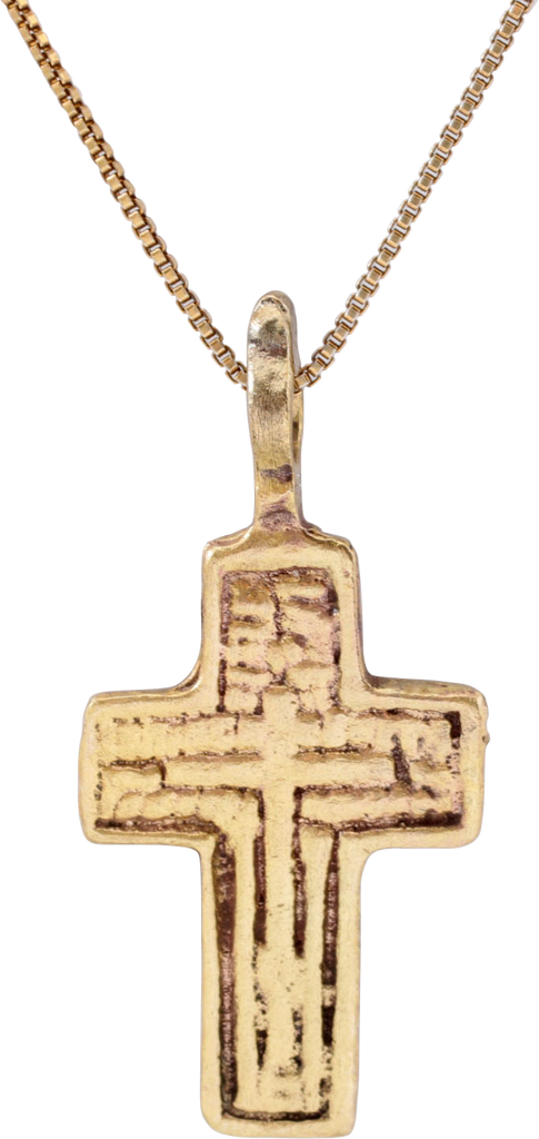 FINE EASTERN EUROPEAN CROSS NECKLACE, 17th-18th CENTURY - The History Gift Store