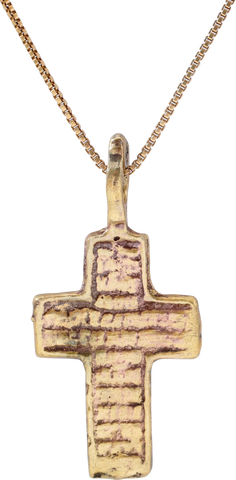FINE EASTERN EUROPEAN CROSS NECKLACE, 17th-18th CENTURY - The History Gift Store