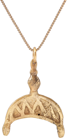 FINE VIKING LUNAR PENDANT NECKLACE, 10TH-11TH CENTURY AD - Fagan Arms