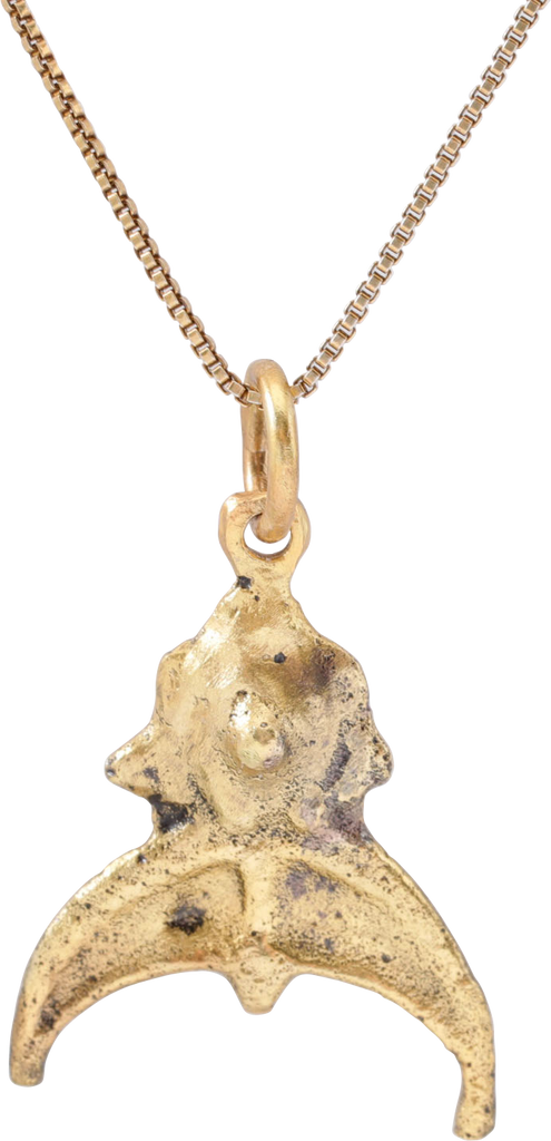 CHARMING VIKING LUNAR PENDANT NECKLACE, 800-1050 AD - Fagan Arms