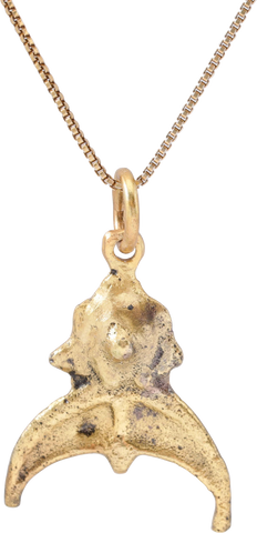 CHARMING VIKING LUNAR PENDANT NECKLACE, 800-1050 AD - Fagan Arms
