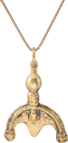 FINE VIKING LUNAR PENDANT NECKLACE, 10TH-EARLY 11TH CENTURY - Fagan Arms