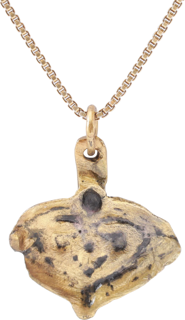 ANCIENT VIKING HEART PENDANT NECKLACE C.850-1050 AD - The History Gift Store