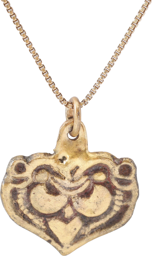 FINE VIKING HEART PENDANT NECKLACE, 11TH CENTURY - Fagan Arms