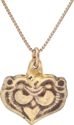 FINE VIKING HEART PENDANT NECKLACE, 11TH CENTURY - Fagan Arms
