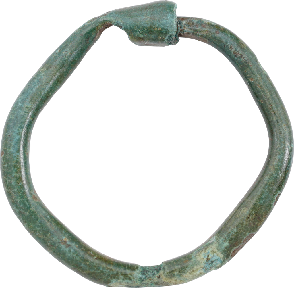 CELTIC BRONZE EARRING C.400BC-200AD - Fagan Arms