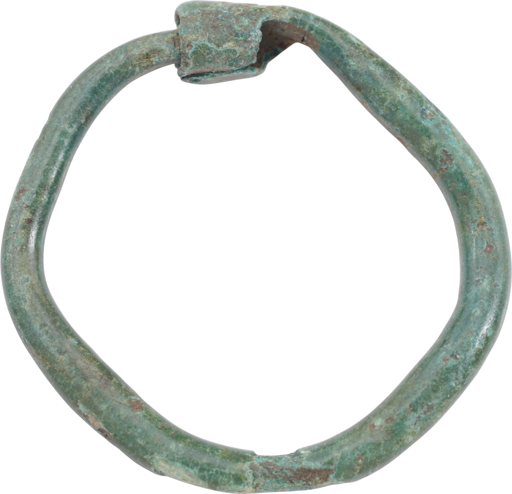 CELTIC BRONZE EARRING C.400BC-200AD - Fagan Arms