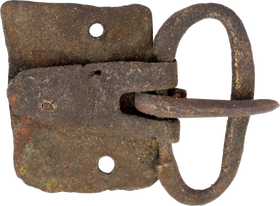 RARE ROMAN BUCKLE FROM A LEGIONARIE’S PLATE ARMOR, LORICA SEGMENTATA - The History Gift Store
