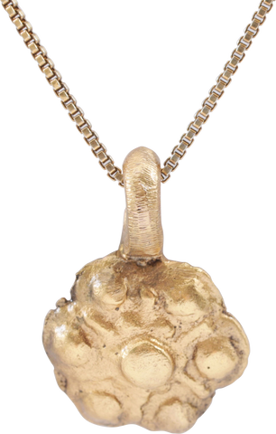 FINE ROMAN/BYZANTINE WHEEL OF FORTUNE NECKLACE, 5th-8th CENTURY AD - Fagan Arms