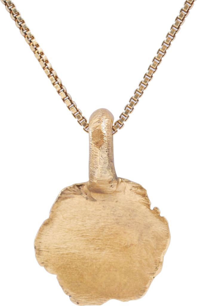 FINE ROMAN/BYZANTINE WHEEL OF FORTUNE NECKLACE, 5th-8th CENTURY AD - Fagan Arms