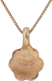 ROMAN WHEEL OF FORTUNE AMULET NECKLACE, 5TH-7TH CENTURY - Fagan Arms