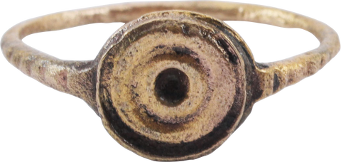 ROMAN EVIL EYE RING, 1ST-3RD C. AD, SIZE 5 1/2 - The History Gift Store