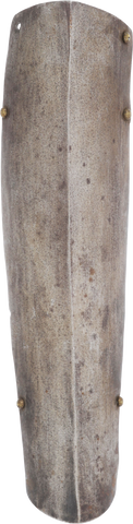 MUGHAL ARMOR SHIN PROTECTION GREAVE, 16TH-17TH CENTURY AD - Fagan Arms