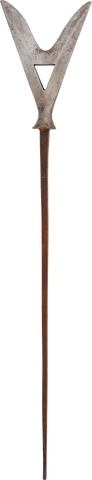 JAPANESE DOUBLE POINT ARROWHEAD KARIMATA, BEFORE 1867 - Fagan Arms