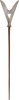 JAPANESE DOUBLE POINT ARROWHEAD KARIMATA, BEFORE 1867 - Fagan Arms