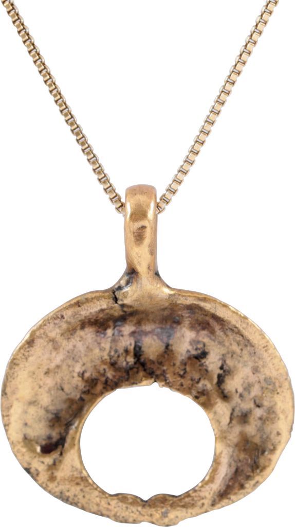 FINE VIKING LUNAR PENDANT NECKLACE, 8th-10th CENTURY - The History Gift Store