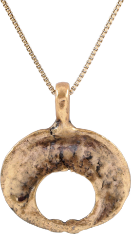 FINE VIKING LUNAR PENDANT NECKLACE, 8th-10th CENTURY - The History Gift Store