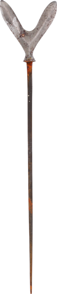 JAPANESE DOUBLE POINT ARROWHEAD KARIMATA, EDO PERIOD - Fagan Arms