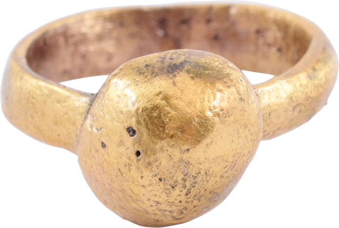 FINE ROMAN PROSTITUTE'S RING, C.100-300 AD, SIZE 1/2 - The History Gift Store