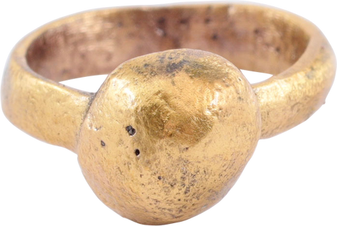 FINE ROMAN PROSTITUTE'S RING, C.100-300 AD, SIZE 1/2 - The History Gift Store