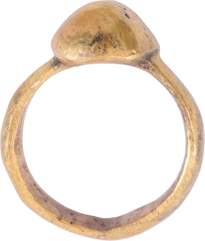 FINE ROMAN PROSTITUTE'S RING, C.100-300 AD, SIZE 1/2 - The History Gift Store