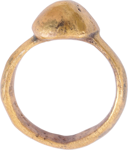 FINE ROMAN PROSTITUTE'S RING, C.100-300 AD, SIZE 1/2 - The History Gift Store