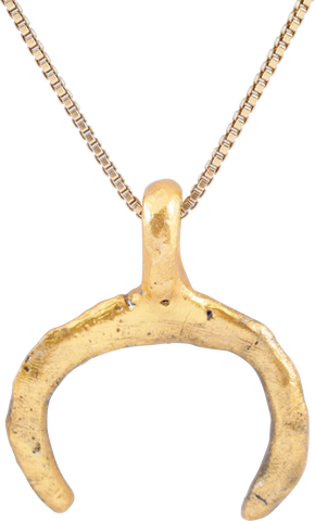 VIKING LUNAR PENDANT NECKLACE, 10TH-11TH CENTURY - Fagan Arms
