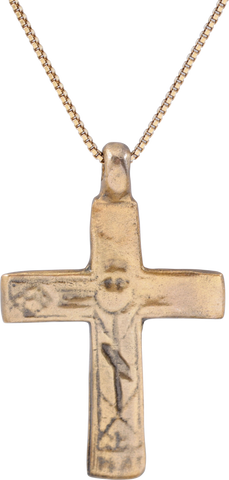 EASTERN EUROPEAN CHRISTIAN CROSS 17TH-18TH CENTURY - Fagan Arms