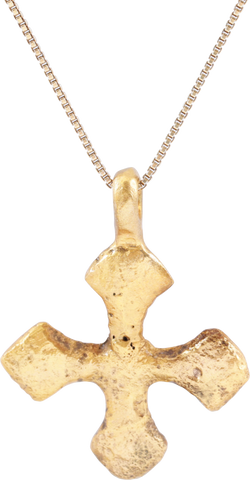 BYZANTINE CHRISTIAN CROSS NECKLACE, C.5TH-9TH CENTURY AD - The History Gift Store
