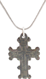 BYZANTINE CROSS NECKLACE, 6TH-9TH CENTURY AD - The History Gift Store