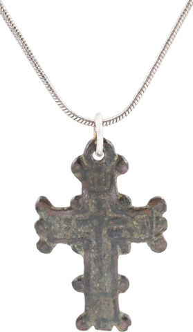 BYZANTINE CROSS NECKLACE, 6TH-9TH CENTURY AD - The History Gift Store