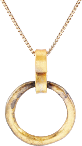 CELTIC PROSPERITY RING NECKLACE, C.400-100 BC - The History Gift Store