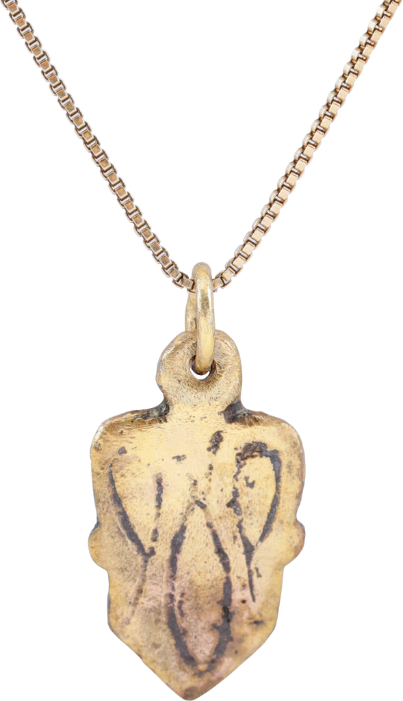 ANCIENT VIKING HEART PENDANT NECKLACE, C.850-1050 AD - The History Gift Store