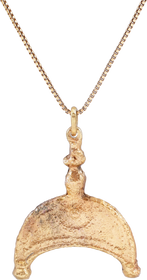SUPERB VIKING LUNAR PENDANT NECKLACE, 9TH-10TH CENTURY AD - Fagan Arms