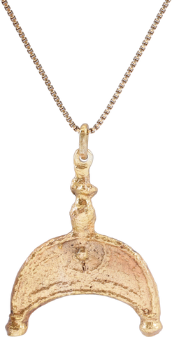 SUPERB VIKING LUNAR PENDANT NECKLACE, 9TH-10TH CENTURY AD - Fagan Arms