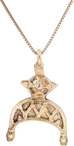FINE VIKING LUNAR PENDANT NECKLACE, 10TH-11TH CENTURY AD - The History Gift Store