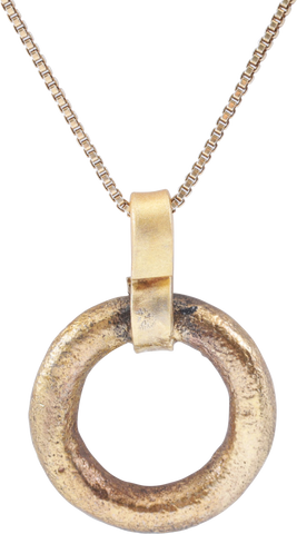 CELTIC PROSPERITY RING NECKLACE, C.400-100 BC - The History Gift Store