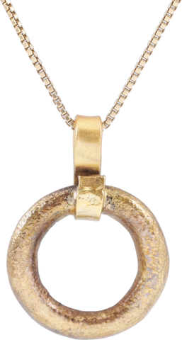 CELTIC PROSPERITY RING NECKLACE, C.400-100 BC - The History Gift Store