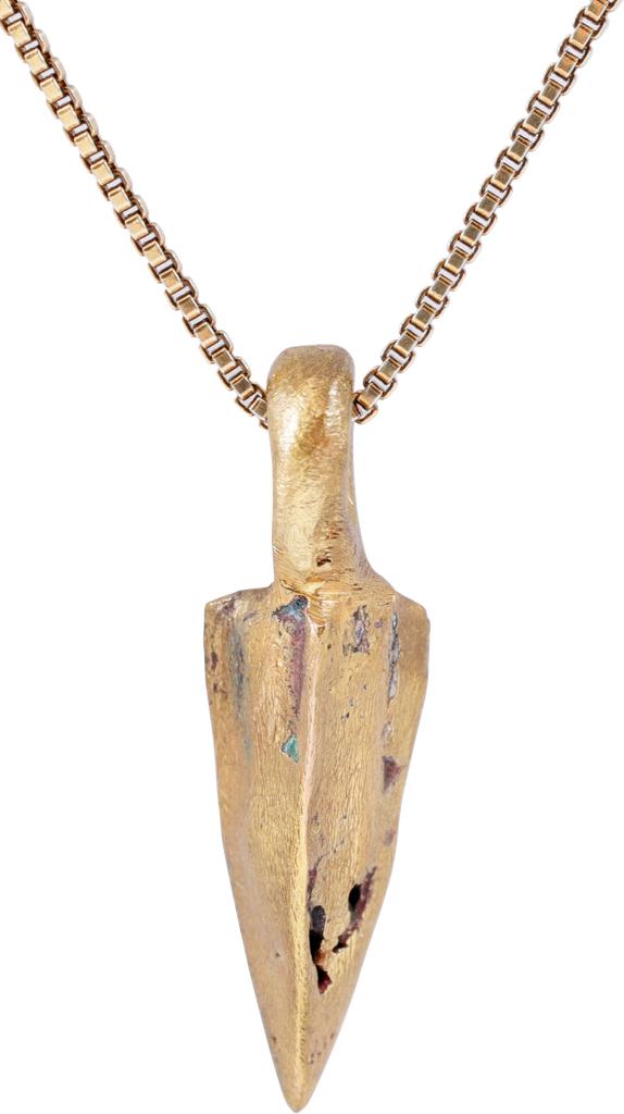 ROMAN ARROWHEAD PENDANT NECKLACE, C.100 BC - The History Gift Store