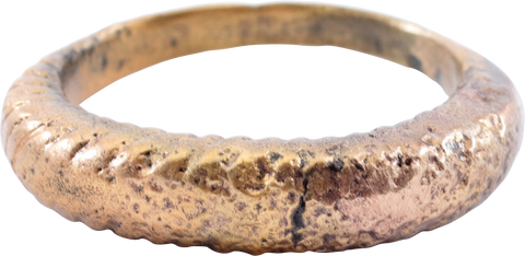 MASSIVE VIKING SPIRAL RING, SIZE 10 3/4 - The History Gift Store