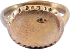 MEDIEVAL EUROPEAN RING 10th-16th CENTURY, SIZE 5 1/4 - The History Gift Store